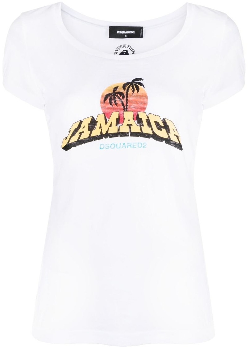 Dsquared2 logo-print crew-neck T-shirt