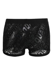 Dsquared2 logo-print lace-overlay boxers