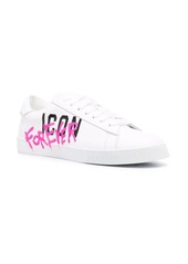 Dsquared2 logo-print lace-up sneakers