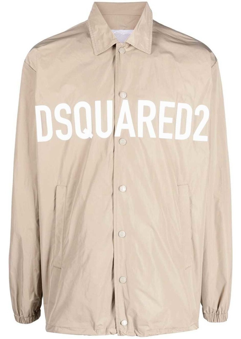 Dsquared2 logo-print light jacket