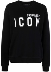 Dsquared2 logo-print long-sleeved sweatshirt