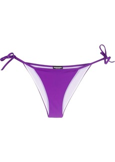 Dsquared2 logo-print side-tie bikini bottoms
