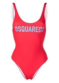 Dsquared2 logo-print sleeveless swimsuit