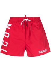 Dsquared2 logo-print swim shorts