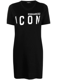 Dsquared2 logo-print T-shirt dress