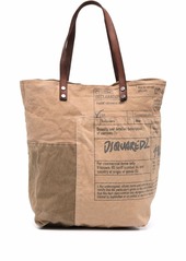 Dsquared2 logo-print tote bag