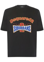 Dsquared2 Logo Printed Cotton T-shirt