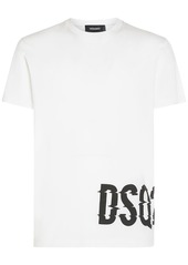 Dsquared2 Logo Printed Cotton T-shirt