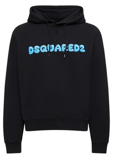 Dsquared2 Logo Relaxed Cotton Hoodie