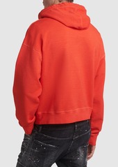 Dsquared2 Logo Relaxed Cotton Hoodie