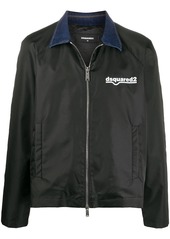 Dsquared2 logo shirt jacket