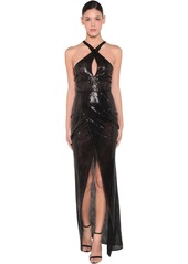 Dsquared2 Long Sequined Dress