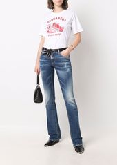 Dsquared2 low-rise flared jeans