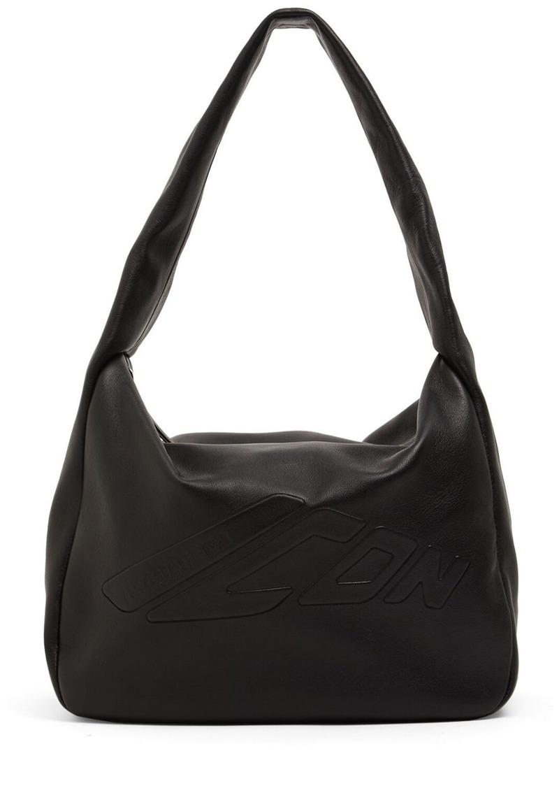 Dsquared2 Maxi Evolution Leather Hobo Bag