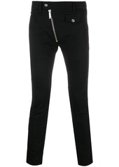Dsquared2 mid-rise asymmetric skinny trousers