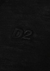 Dsquared2 Monogram Wool Cardigan