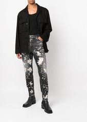 Dsquared2 paint splatter-print denim jeans