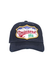 Dsquared2 Patch Mountain Canvas Baseball Hat