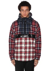 Dsquared2 Patchwork Cotton Check Anorak