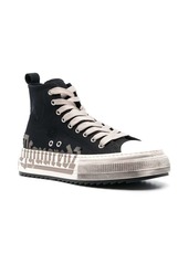 Dsquared2 logo-print platform sneakers