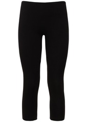 Dsquared2 Printed Cotton Jersey Leggings