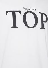 Dsquared2 Printed Cotton Jersey T-shirt