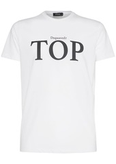 Dsquared2 Printed Cotton Jersey T-shirt