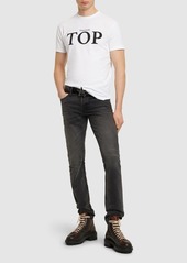 Dsquared2 Printed Cotton Jersey T-shirt