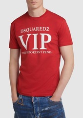 Dsquared2 Printed Cotton Jersey T-shirt