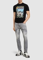 Dsquared2 Printed Cotton T-shirt