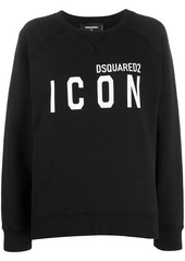 Dsquared2 printed logo sweatshirt
