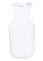 Dsquared2 ribbed cotton tank top