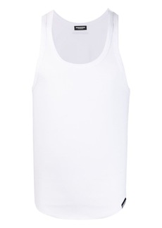 Dsquared2 ribbed cotton tank top