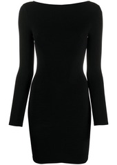 Dsquared2 ribbed fitted mini dress