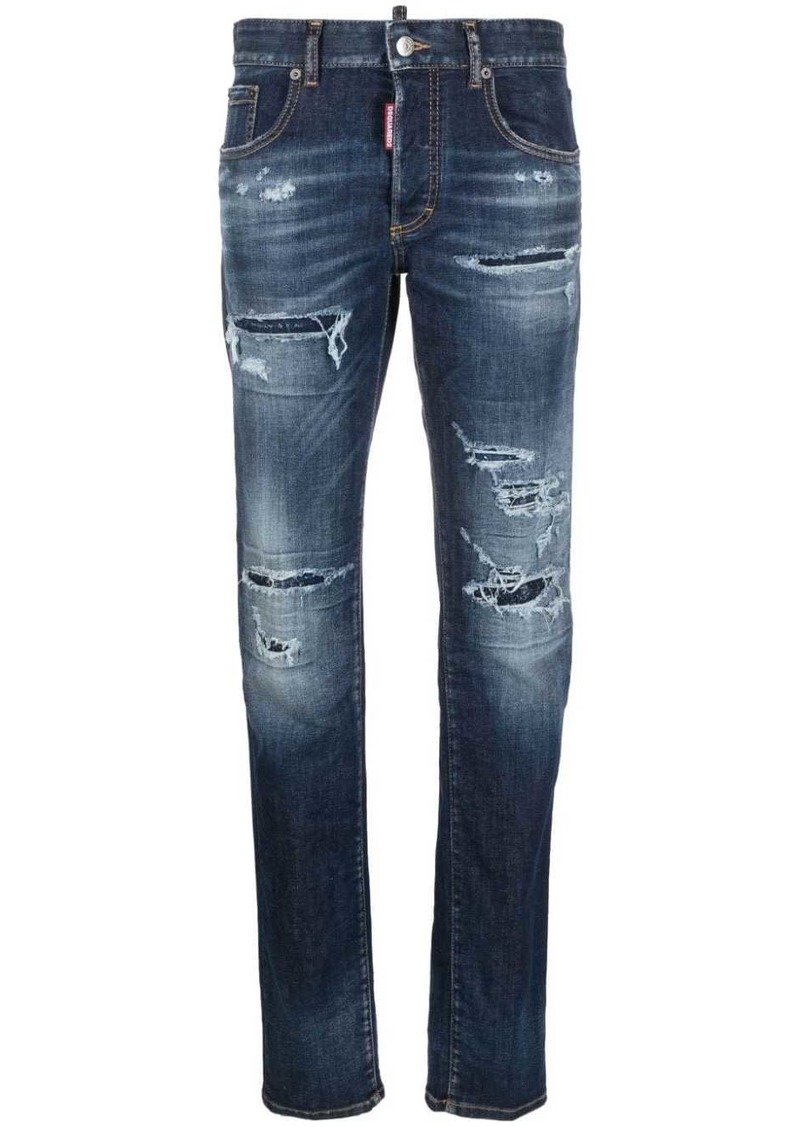Dsquared2 ripped skinny jeans