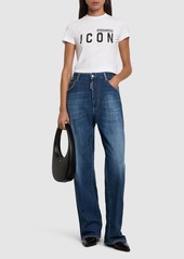 Dsquared2 San Diego High Rise Denim Baggy Jeans