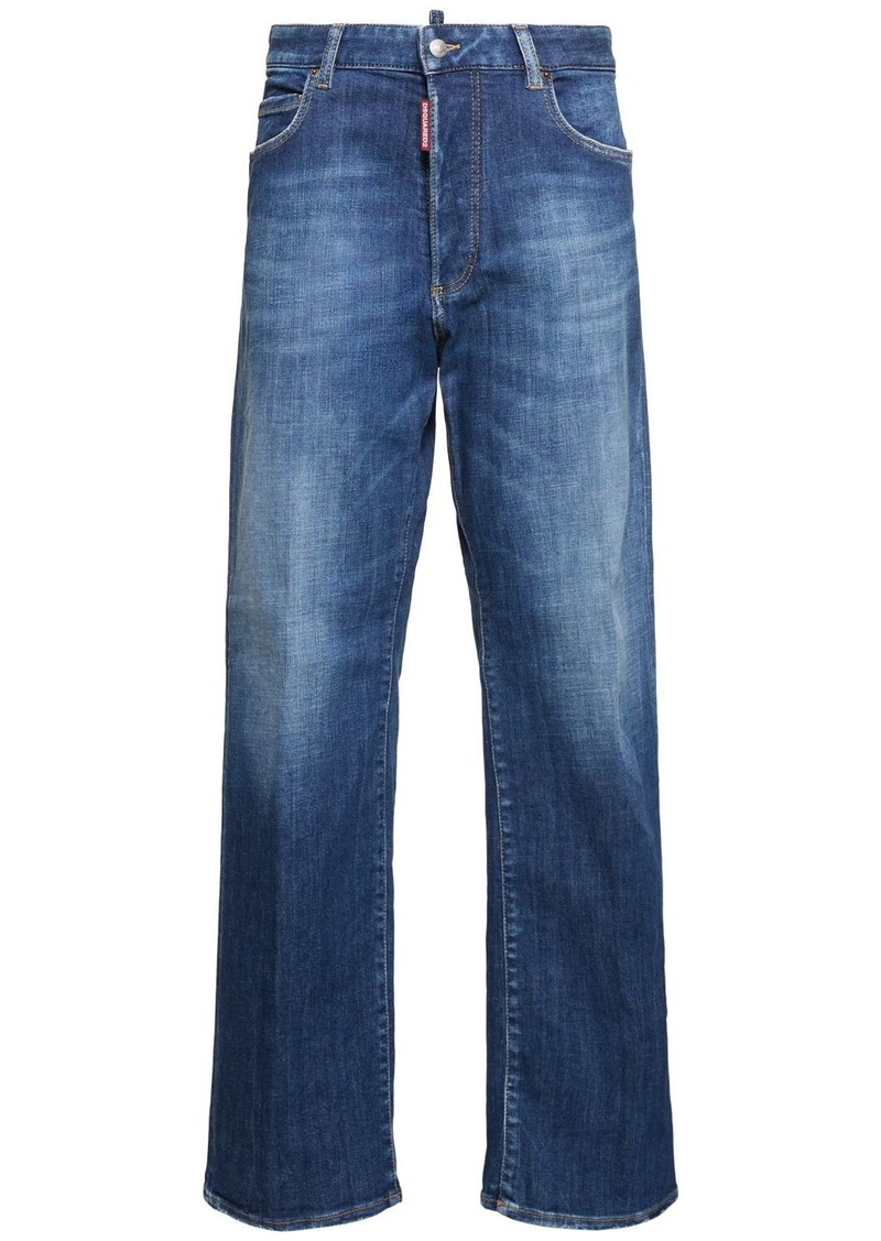 Dsquared2 San Diego High Rise Denim Baggy Jeans