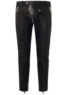Dsquared2 Sexy Biker Leather Pants