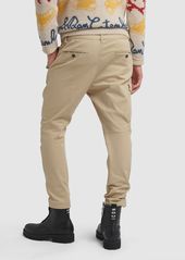 Dsquared2 Sexy Cargo Stretch Cotton Pants