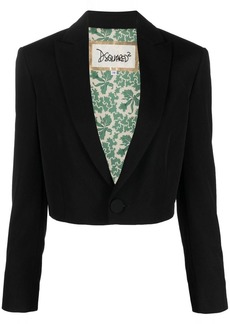 Dsquared2 single-breasted cropped blazer