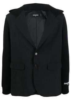Dsquared2 single-breasted hooded blazer