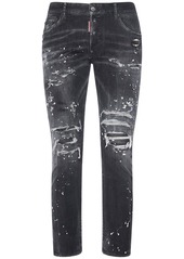 Dsquared2 Skater Painted Denim Jeans