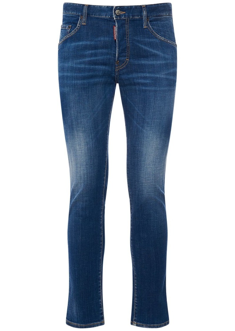 Dsquared2 Skater Stretch Cotton Denim Jeans