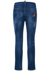 Dsquared2 Skater Stretch Cotton Denim Jeans