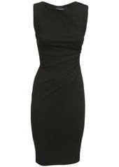 Dsquared2 Sleeveless Ruched Stretch Jersey Dress