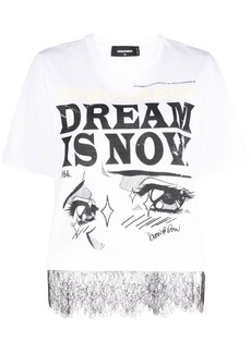 Dsquared2 slogan graphic-print T-shirt