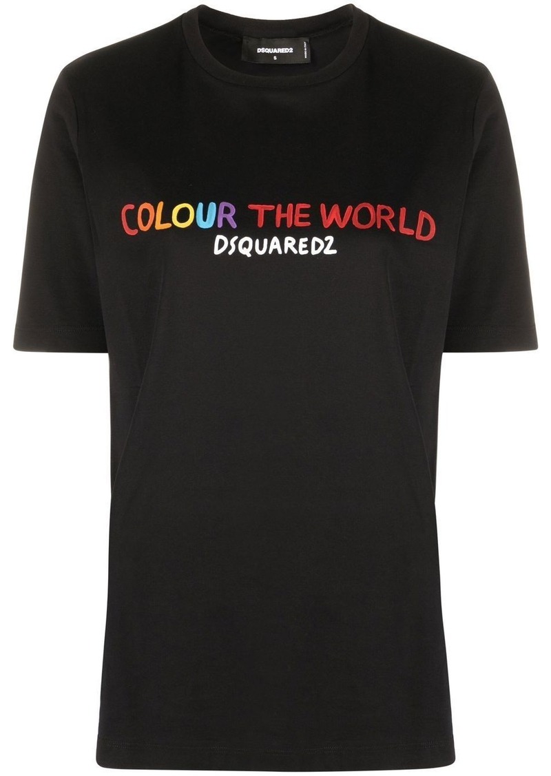 Dsquared2 slogan-print T-shirt