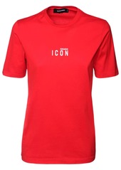 Dsquared2 Small Icon Logo Cotton Jersey T-shirt