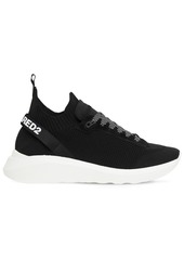 Dsquared2 Speedster Logo Band Tech Knit Sneakers