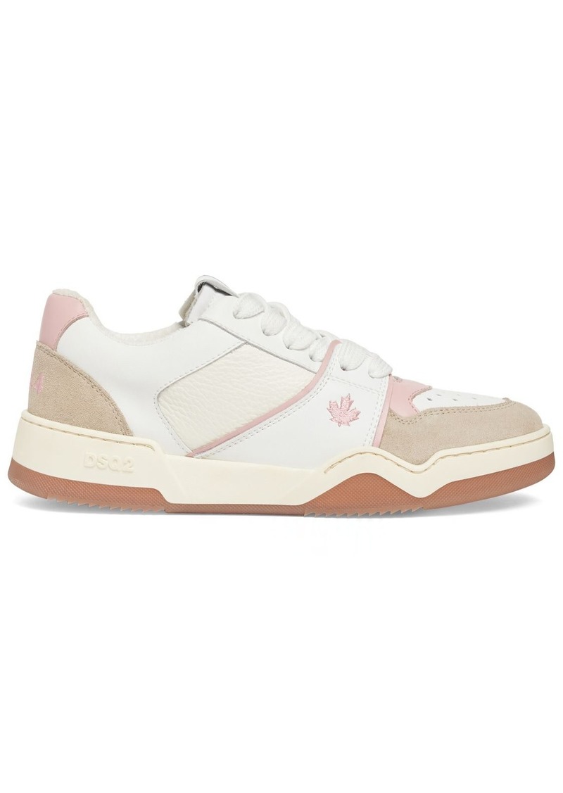 Dsquared2 Spiker Leather Sneakers